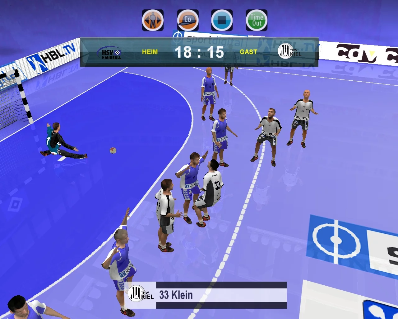 Изображение игры: Handball Manager 2009