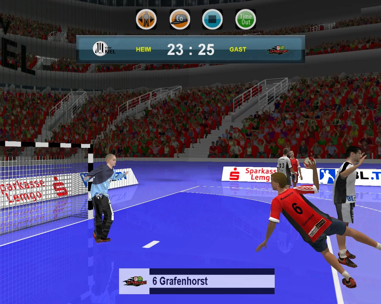 Изображение игры: Handball Manager 2009