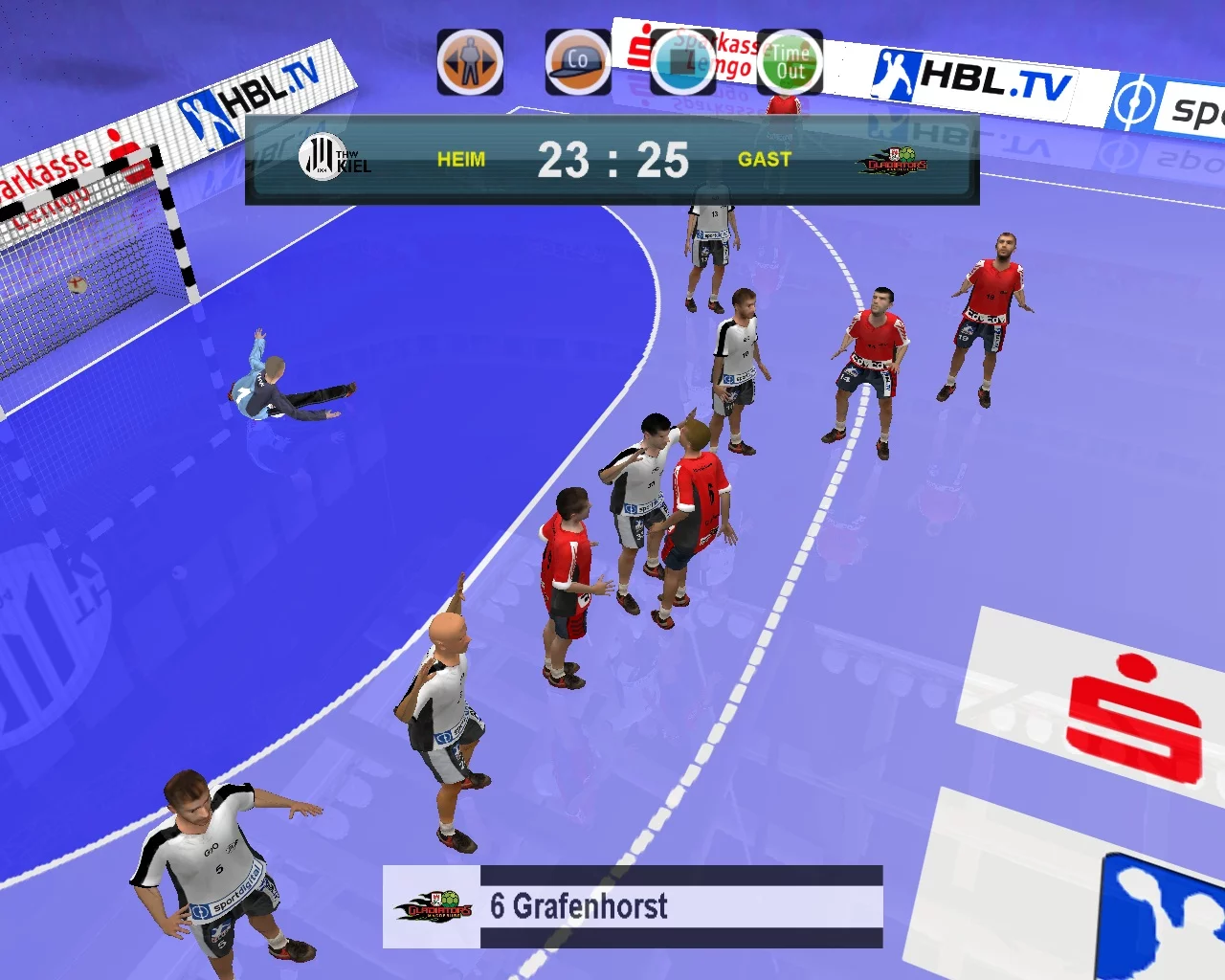 Изображение игры: Handball Manager 2009
