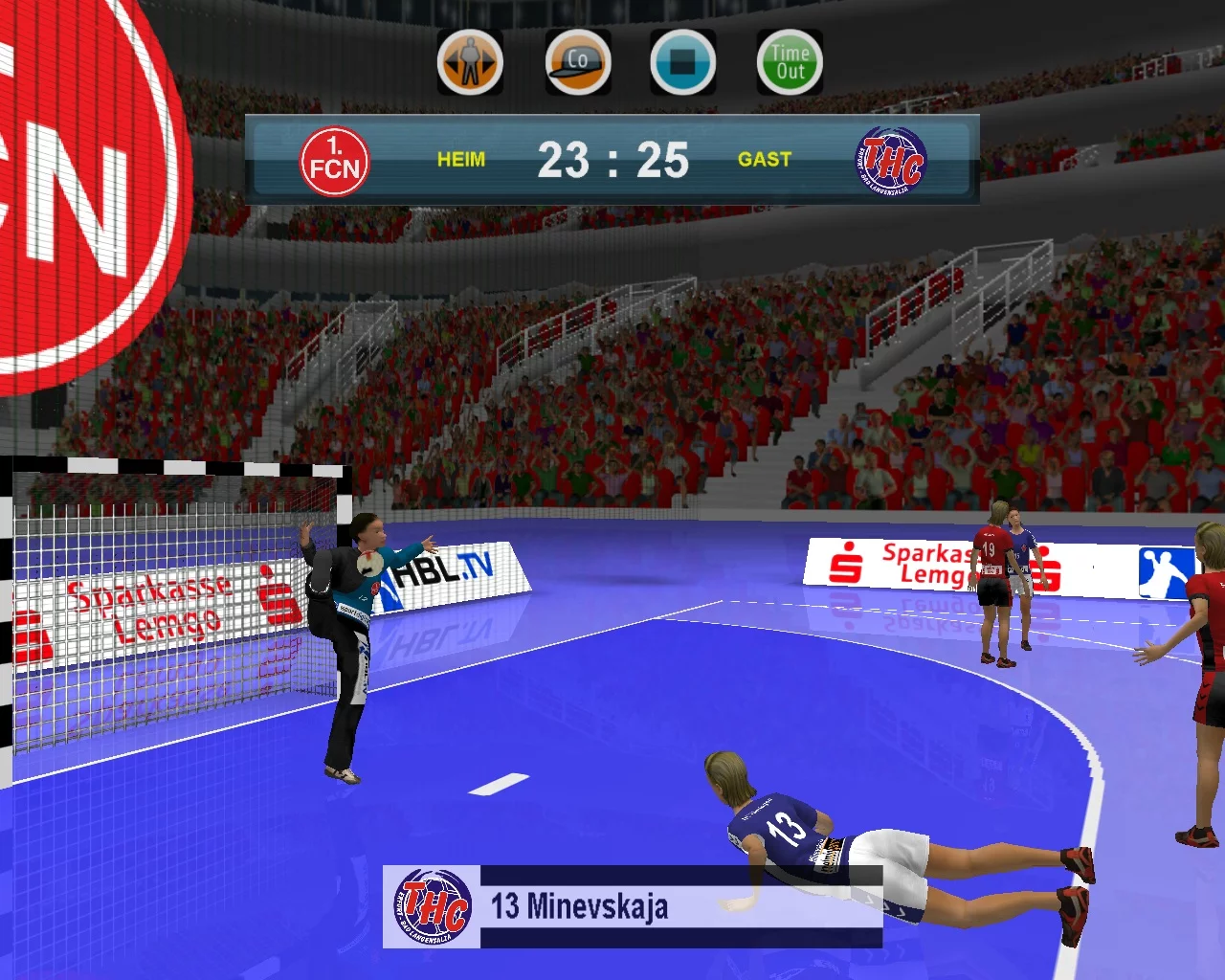 Изображение игры: Handball Manager 2009