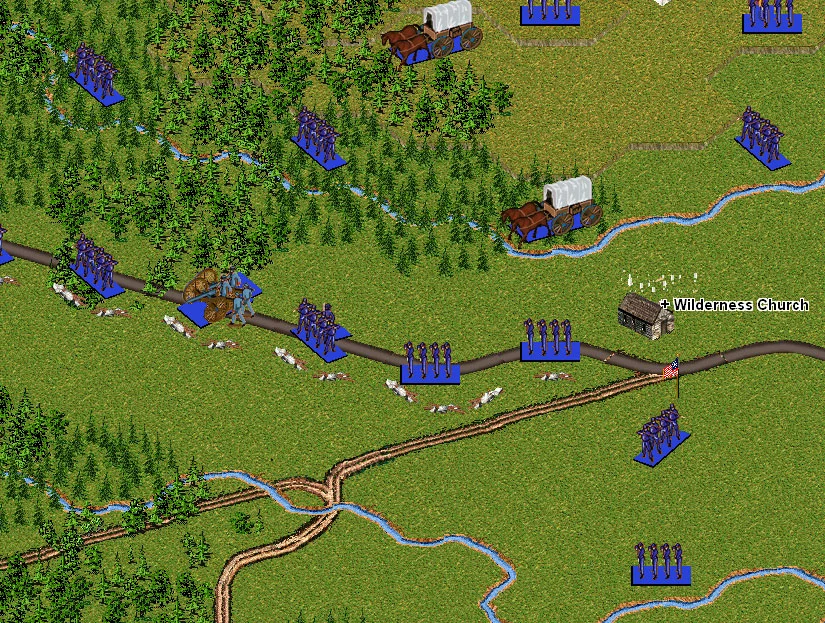 Изображение игры: Civil War Battles: Campaign Chancellorsville