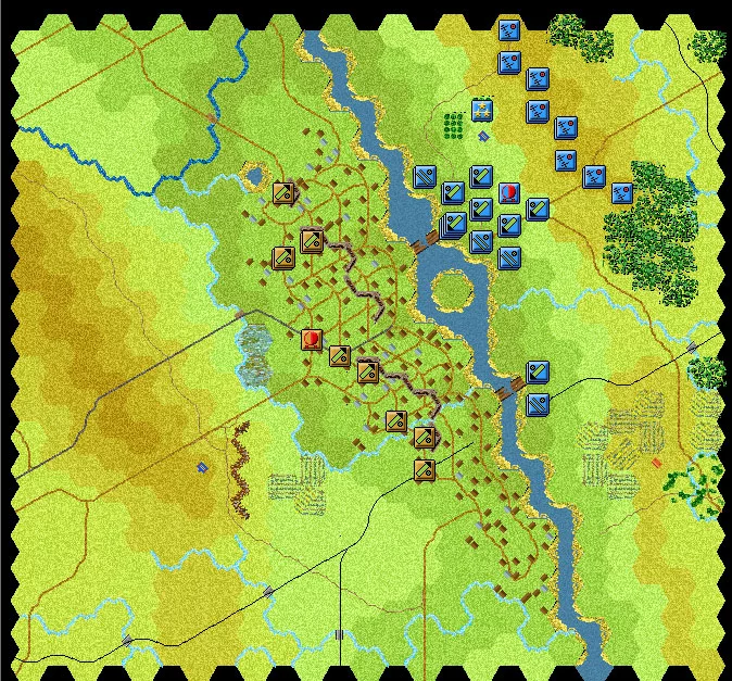 Изображение игры: Civil War Battles: Campaign Chancellorsville