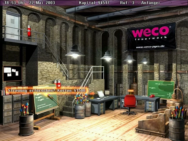 Изображение игры: Pyro Tycoon