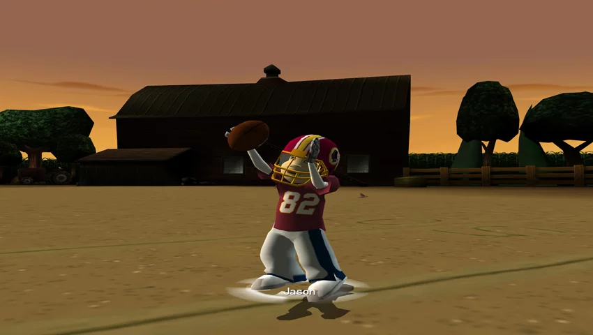 Изображение игры: Backyard Football 10