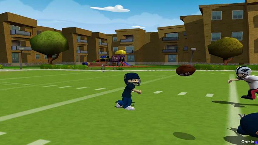 Изображение игры: Backyard Football 10