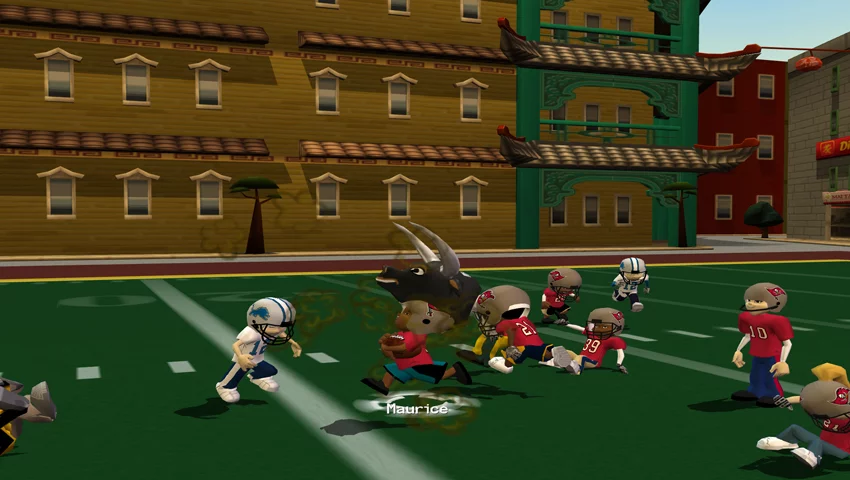 Изображение игры: Backyard Football 10