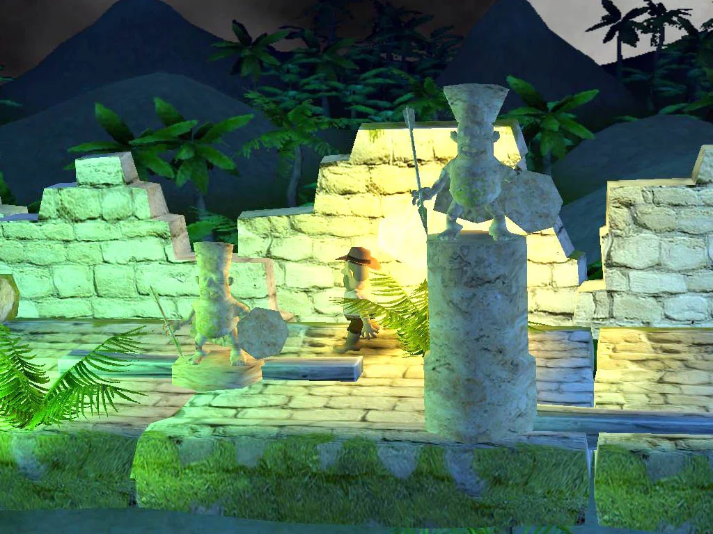 Изображение игры: Montezuma's Pyramid