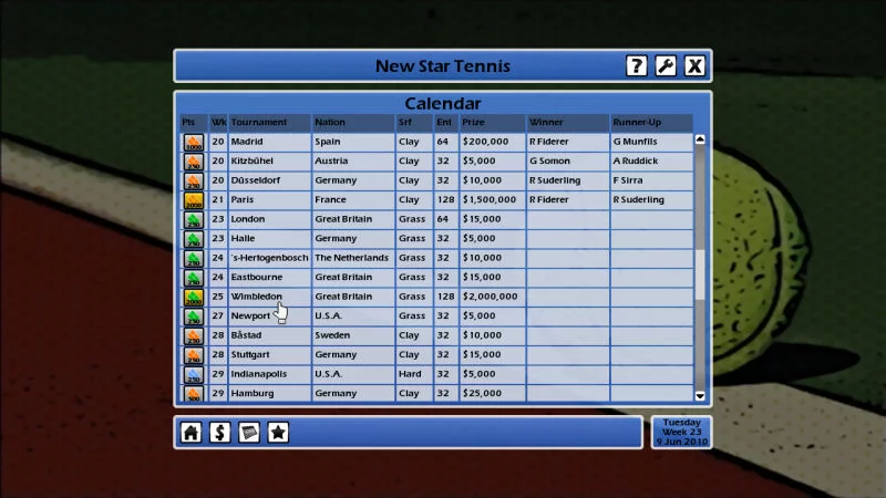 Изображение игры: New Star Tennis