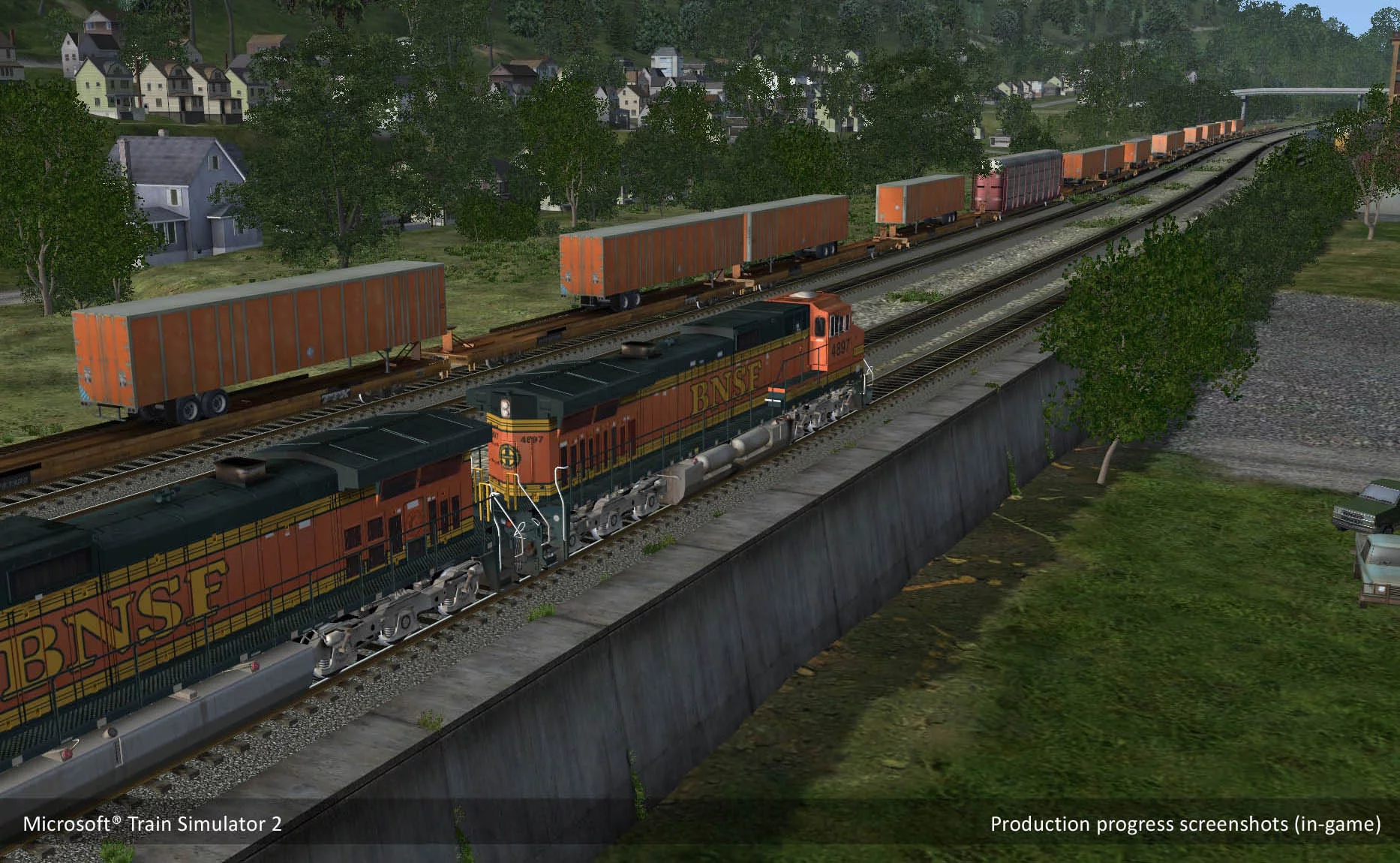 Изображение игры: Microsoft Train Simulator 2 (2009)