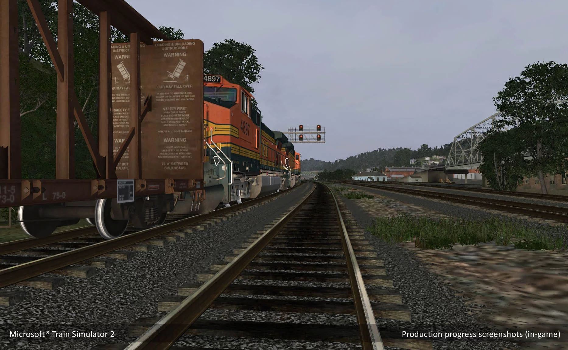 Изображение игры: Microsoft Train Simulator 2 (2009)