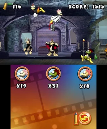 Изображение игры: Crazy Chicken: Director's Cut 3D