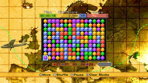 Изображение игры: Pop 'Em Drop 'Em Samegame