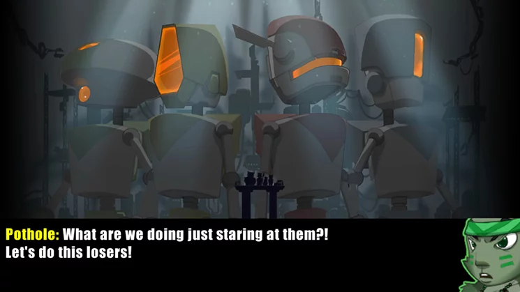 Изображение игры: Armored ACORNs: Action Squirrel Squad