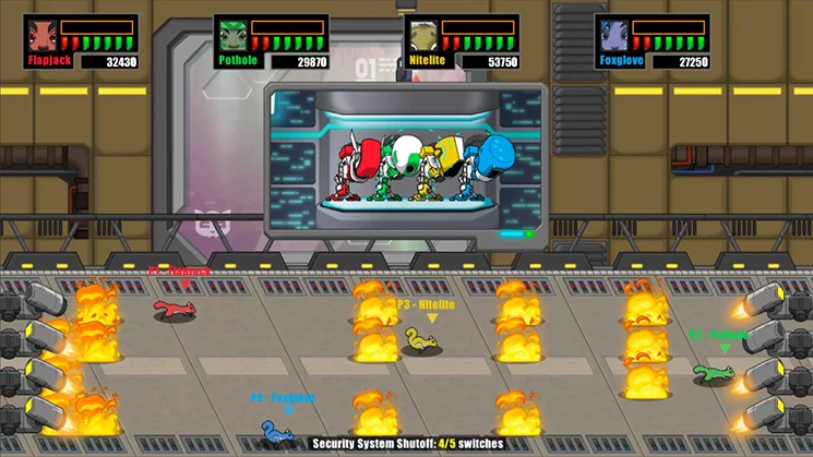 Изображение игры: Armored ACORNs: Action Squirrel Squad