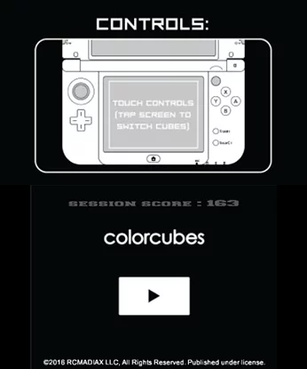 Изображение игры: COLOR CUBES