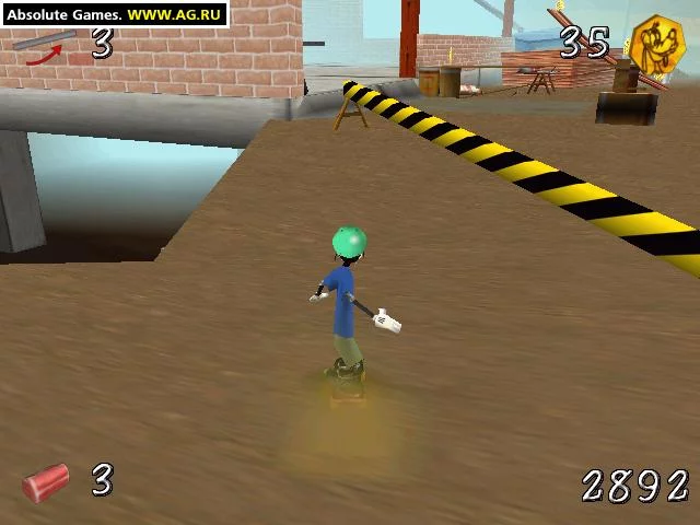 Изображение игры: Disney's Extremely Goofy Skateboarding