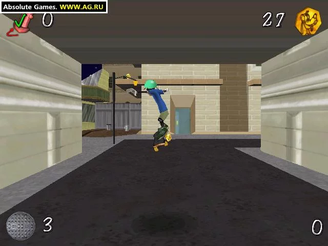 Изображение игры: Disney's Extremely Goofy Skateboarding