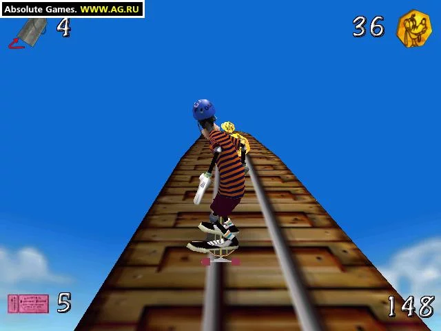 Изображение игры: Disney's Extremely Goofy Skateboarding