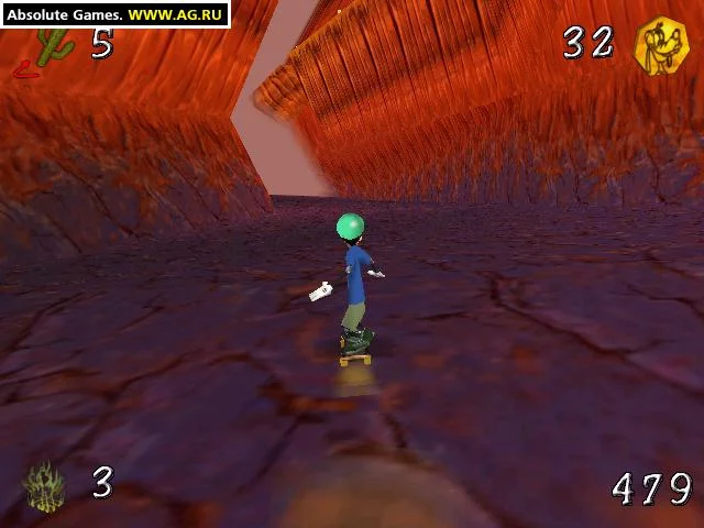 Изображение игры: Disney's Extremely Goofy Skateboarding