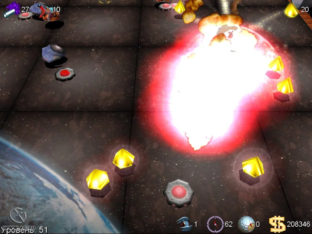 Изображение игры: Arcadrome: Space Stalker