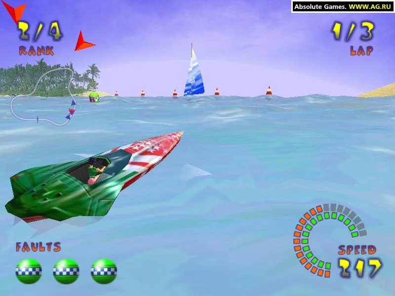 Изображение игры: Jetboat Superchamps 2