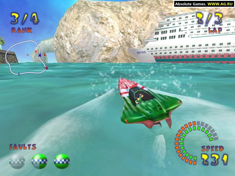 Изображение игры: Jetboat Superchamps 2