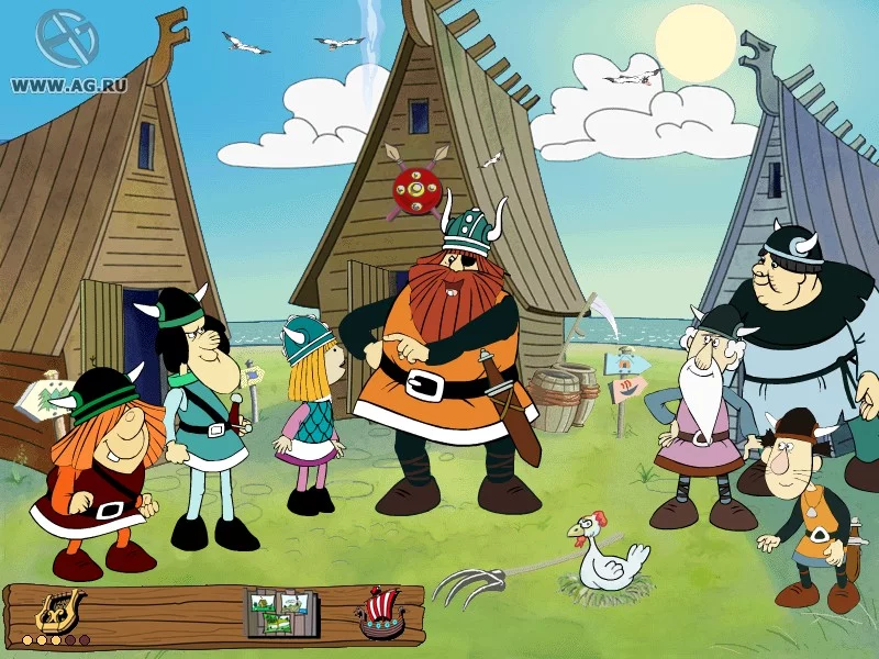 Изображение игры: Vicky the Viking: The Big Trial