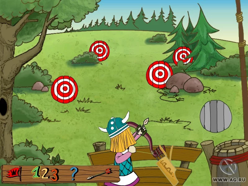 Изображение игры: Vicky the Viking: The Big Trial