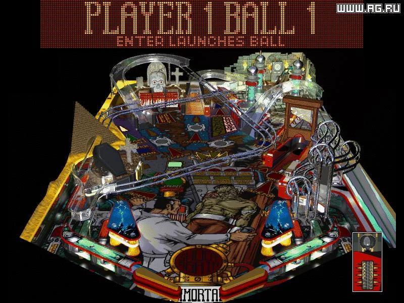 Изображение игры: Hyper 3-D Pinball
