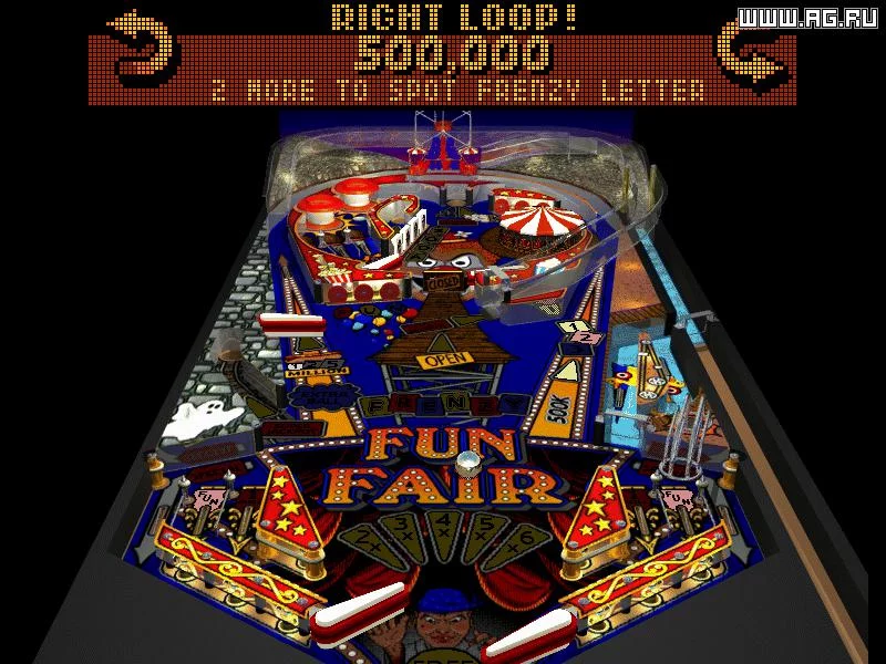 Изображение игры: Hyper 3-D Pinball