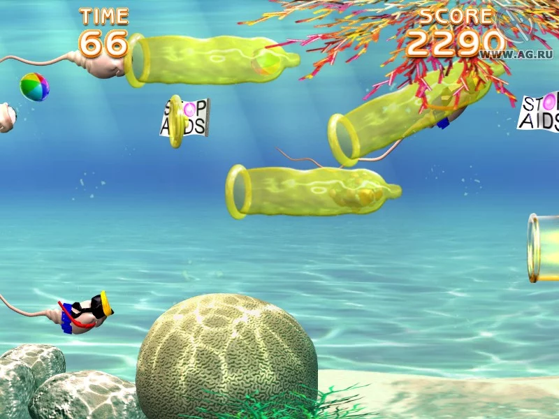Изображение игры: Catch the Sperm Unlimited