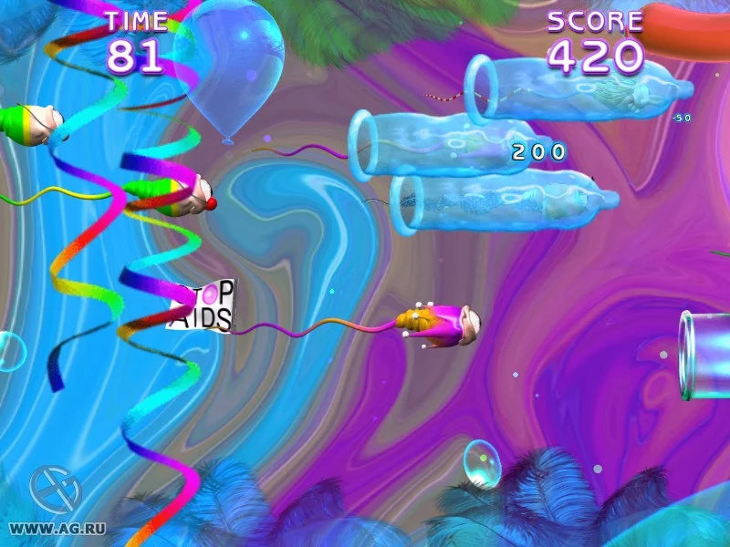 Изображение игры: Catch the Sperm Unlimited