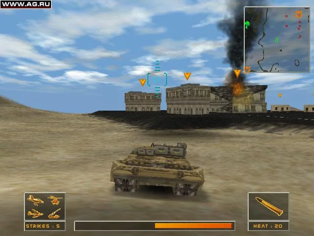 Изображение игры: Gulf War: Operation Desert Hammer