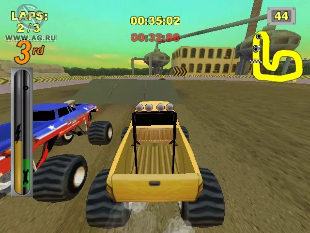 Изображение игры: BIGFOOT: Collision Course