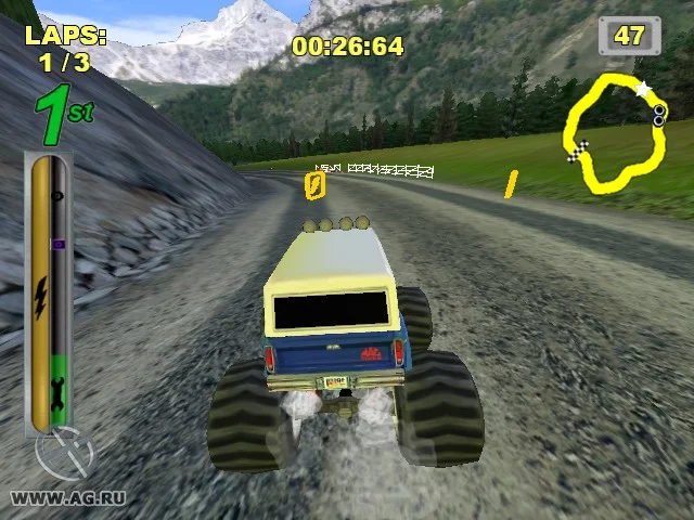 Изображение игры: BIGFOOT: Collision Course