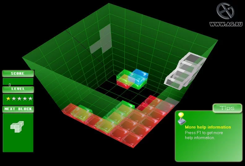 Изображение игры: 3D Blocks 2004