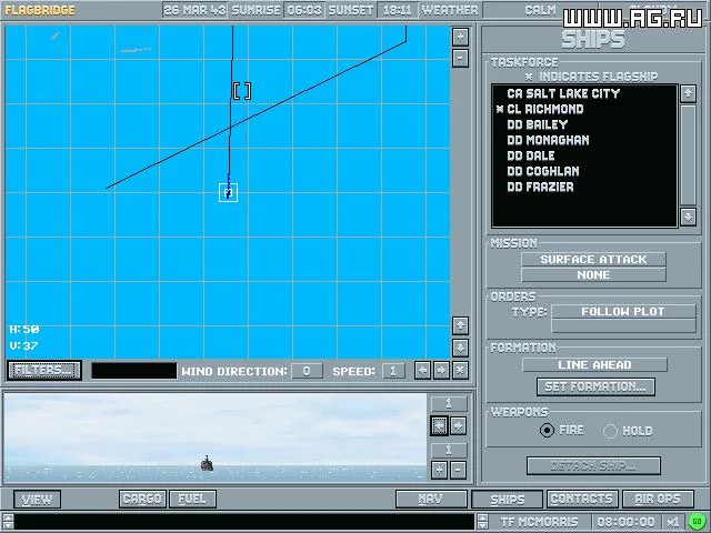 Изображение игры: Great Naval Battles, Vol. 3: Fury in the Pacific