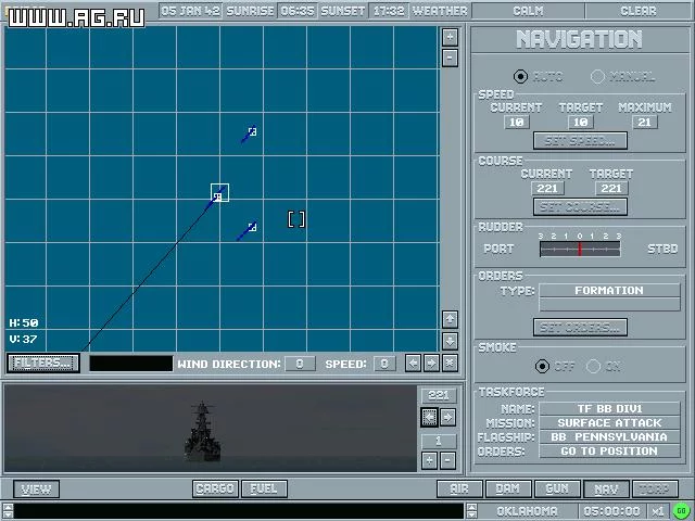 Изображение игры: Great Naval Battles, Vol. 3: Fury in the Pacific