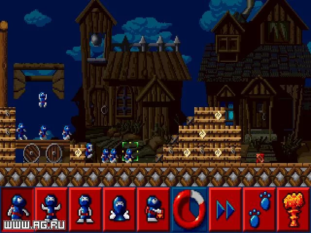 Изображение игры: The Lemmings Chronicles