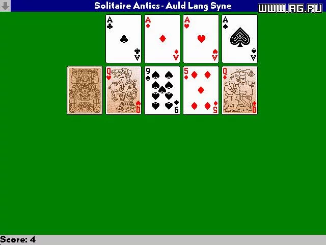Изображение игры: Solitaire Antics