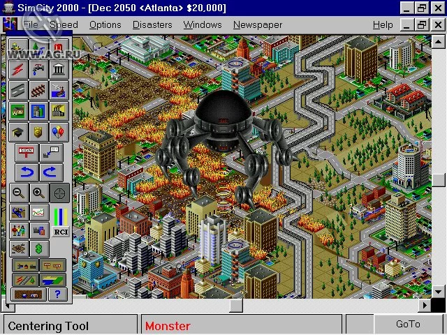 Изображение игры: SimCity 2000 for Windows