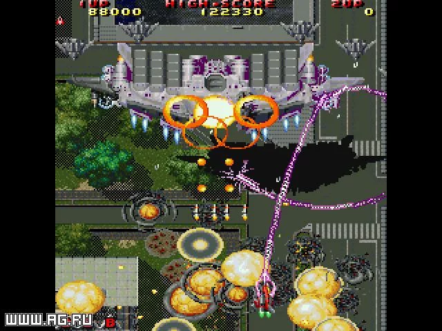 Изображение игры: Raiden 2