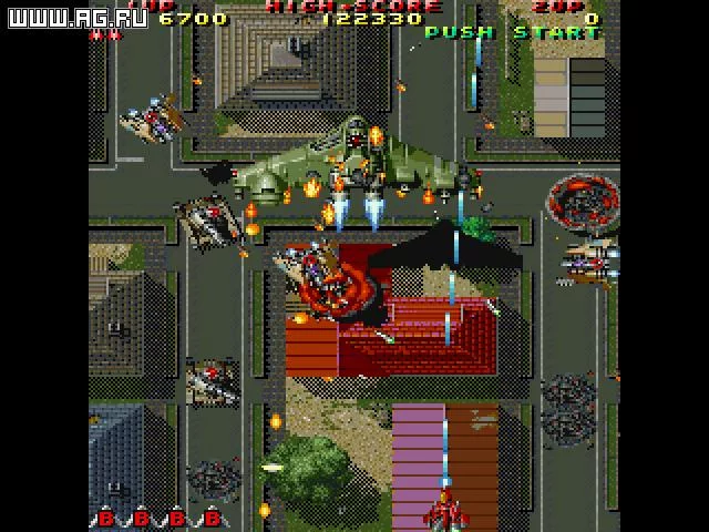 Изображение игры: Raiden 2