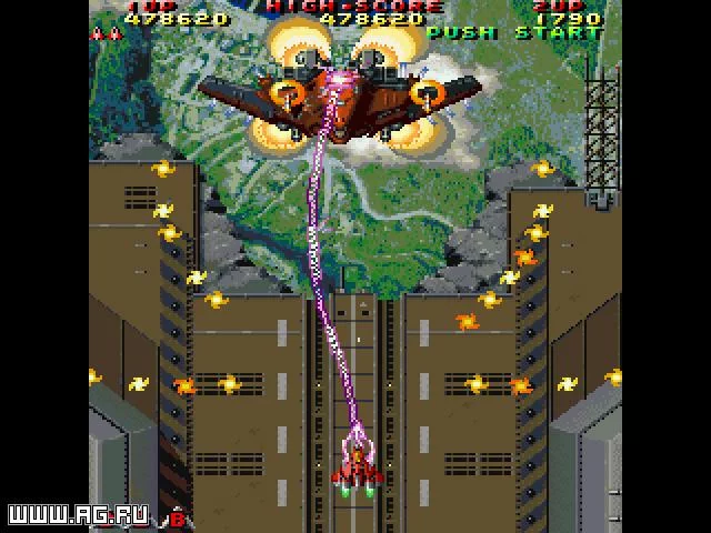 Изображение игры: Raiden 2