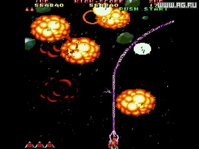 Изображение игры: Raiden 2