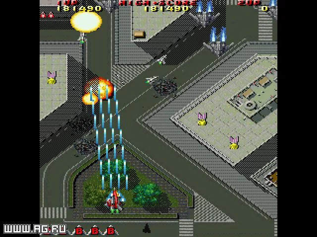 Изображение игры: Raiden 2