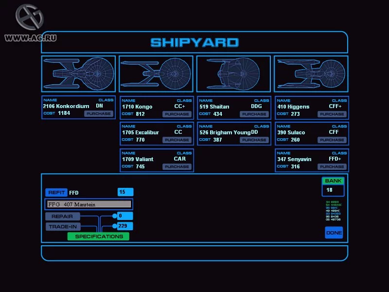 Изображение игры: Star Trek: Starfleet Command Gold