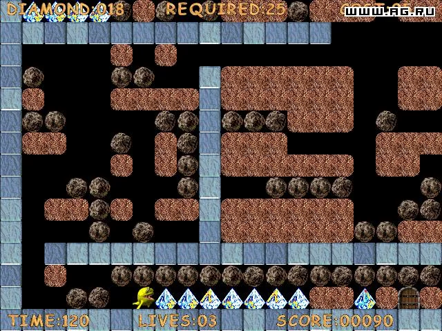 Изображение игры: Boulder Rash Original