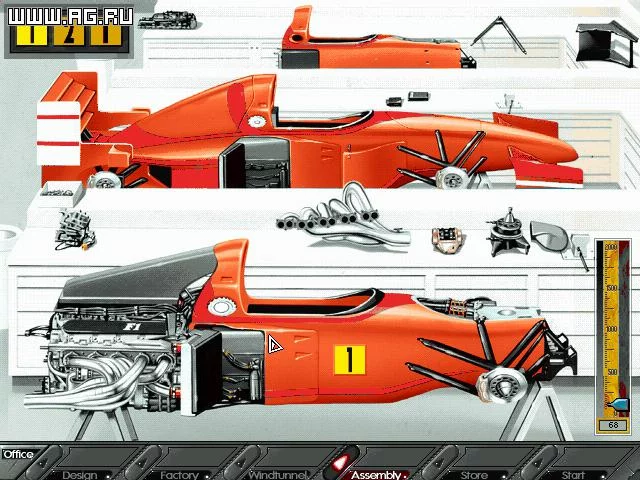 Изображение игры: Formula 1 Manager