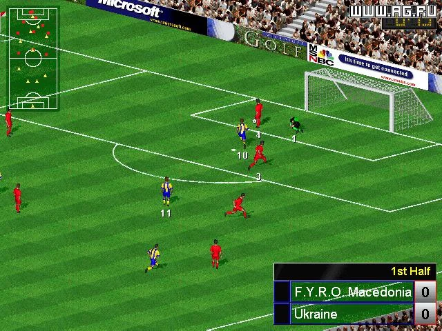 Изображение игры: Microsoft Soccer